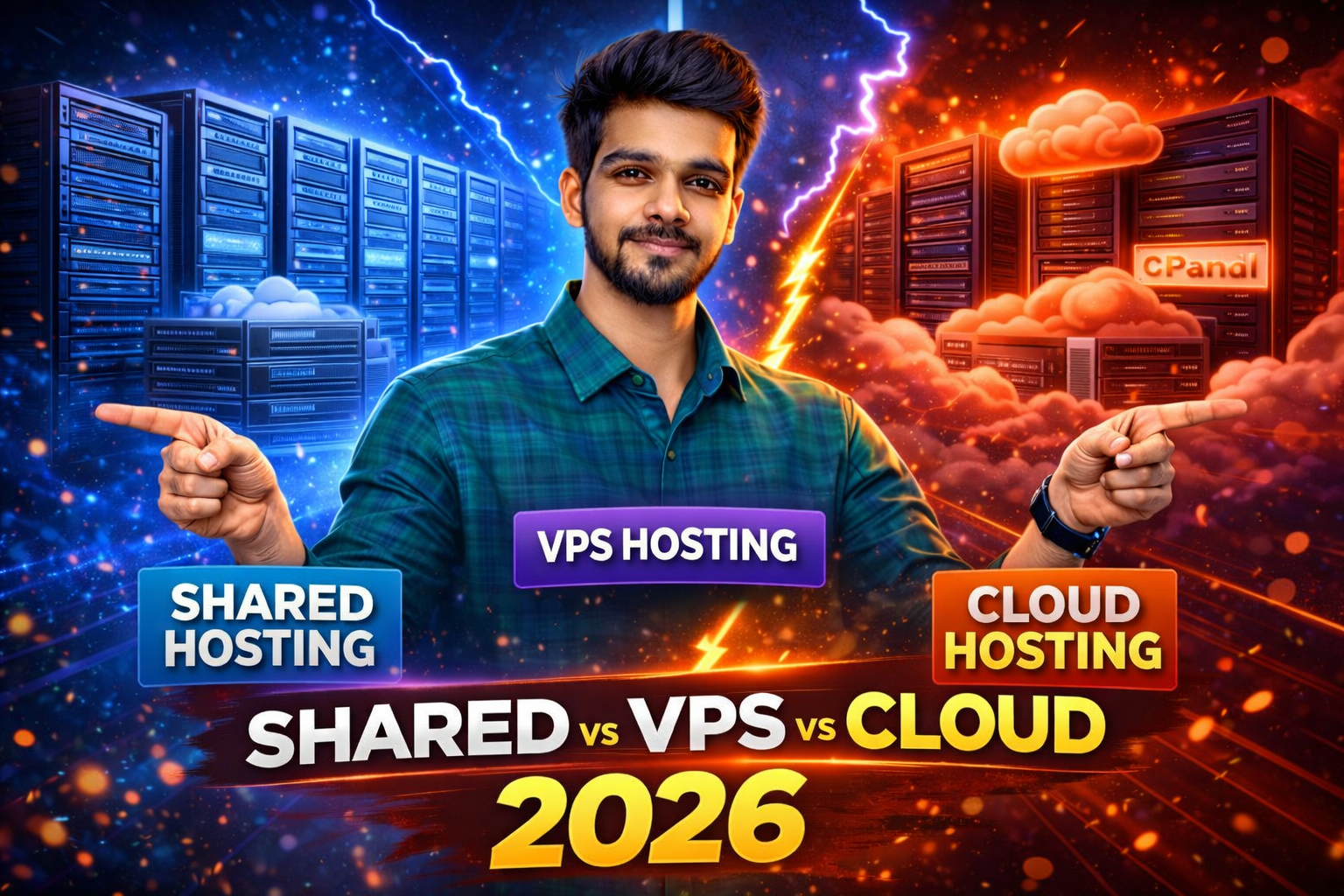 Shared vs VPS vs Cloud Hosting – Complete Comparison (2026 Guide)