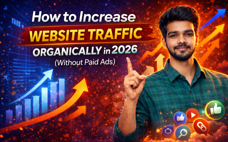 How to Increase Website Traffic Organically in 2026 (Without Paid Ads)