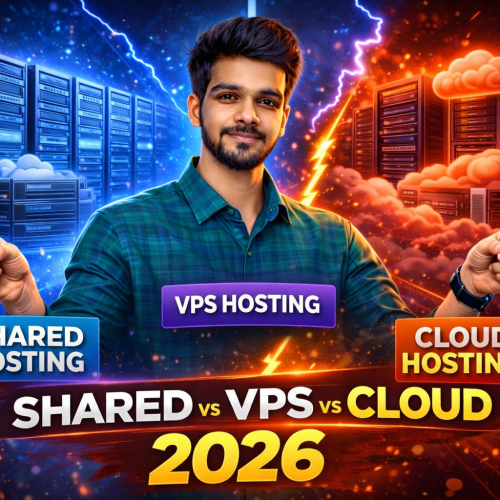 Shared vs VPS vs Cloud Hosting – Complete Comparison (2026 Guide)